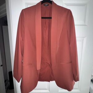 Express Blazer - Burnt Orange/Terracotta - Size Medium
